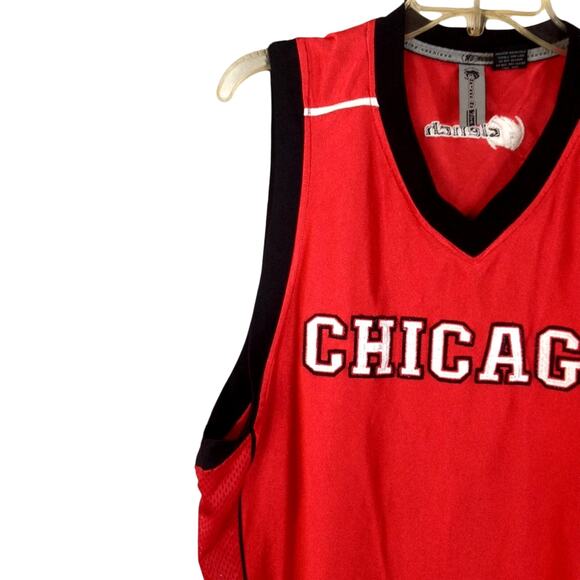 Clench Jeans Chicago Hall Of Fame Jersey Red Men's 22 - Picture 4 of 8